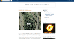 Desktop Screenshot of corridorproject.blogspot.com