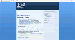 Desktop Screenshot of beattransfer.blogspot.com