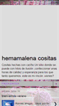 Mobile Screenshot of hemamalenacositas.blogspot.com