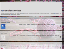 Tablet Screenshot of hemamalenacositas.blogspot.com