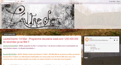 Desktop Screenshot of lautrechemin.blogspot.com