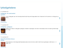 Tablet Screenshot of lykkeligehelene.blogspot.com
