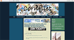 Desktop Screenshot of cornflict.blogspot.com