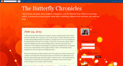 Desktop Screenshot of alisonbutterflychronicles.blogspot.com