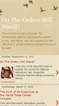 Mobile Screenshot of dotheordersstillstand.blogspot.com