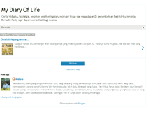 Tablet Screenshot of 1diaryoflife.blogspot.com