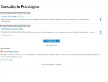 Tablet Screenshot of consultoriopsicolgico.blogspot.com