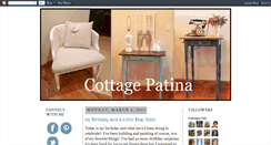 Desktop Screenshot of cottagepatina.blogspot.com