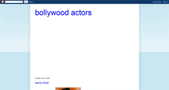 Desktop Screenshot of bollywood-actors-stars.blogspot.com