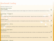 Tablet Screenshot of benchmarklending3.blogspot.com