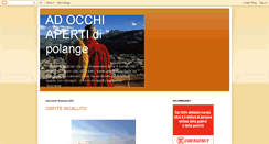 Desktop Screenshot of adocchiaperti-polange.blogspot.com