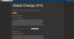 Desktop Screenshot of globalchangein2012.blogspot.com