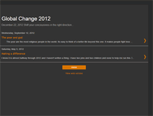 Tablet Screenshot of globalchangein2012.blogspot.com