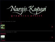 Tablet Screenshot of nargiskapasi.blogspot.com