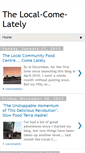 Mobile Screenshot of local-come-lately.blogspot.com