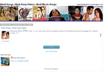 Tablet Screenshot of hindi-music-song.blogspot.com