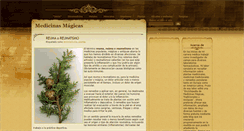 Desktop Screenshot of medicinasmagicas.blogspot.com