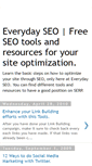 Mobile Screenshot of everyday-seo.blogspot.com
