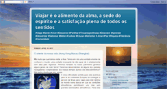 Desktop Screenshot of mundoseviagens.blogspot.com