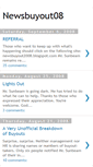 Mobile Screenshot of newsbuyout08.blogspot.com