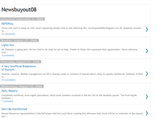 Tablet Screenshot of newsbuyout08.blogspot.com