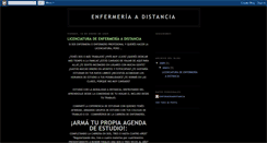 Desktop Screenshot of enfermeriadistancia.blogspot.com