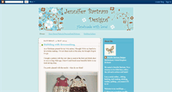 Desktop Screenshot of jenniferbartramdesigns.blogspot.com