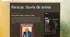 Desktop Screenshot of paracaslluviadearena.blogspot.com
