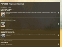 Tablet Screenshot of paracaslluviadearena.blogspot.com