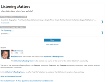 Tablet Screenshot of listeningmatters.blogspot.com
