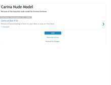 Tablet Screenshot of carinanude.blogspot.com
