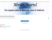 Tablet Screenshot of adrianmartelmartel.blogspot.com