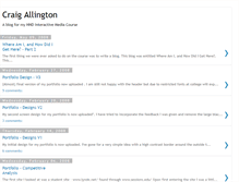 Tablet Screenshot of craigallington.blogspot.com