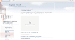 Desktop Screenshot of pilgrimpriest.blogspot.com