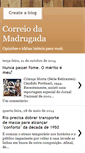 Mobile Screenshot of correiodamadrugada.blogspot.com