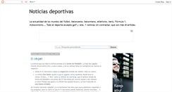 Desktop Screenshot of noticias-deportivas.blogspot.com