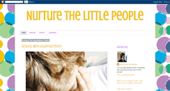 Desktop Screenshot of nurturethelittlepeople.blogspot.com