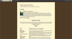 Desktop Screenshot of anjodepatas.blogspot.com