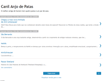Tablet Screenshot of anjodepatas.blogspot.com