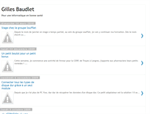 Tablet Screenshot of gilles-baudlet.blogspot.com
