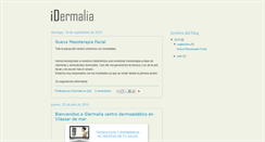 Desktop Screenshot of idermalia.blogspot.com