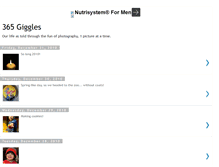 Tablet Screenshot of 365giggles.blogspot.com
