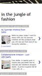 Mobile Screenshot of in-the-jungle-of-fashion.blogspot.com