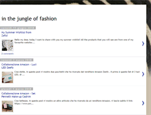 Tablet Screenshot of in-the-jungle-of-fashion.blogspot.com