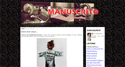 Desktop Screenshot of manuscritoperdido.blogspot.com