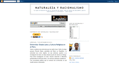 Desktop Screenshot of naturalezayracionalismo.blogspot.com