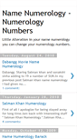Mobile Screenshot of namenumerrology.blogspot.com