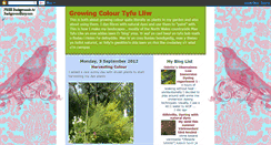 Desktop Screenshot of growingcolour.blogspot.com