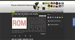 Desktop Screenshot of duniaandroidindonesia.blogspot.com