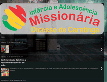 Tablet Screenshot of iamdiocesedecaratinga.blogspot.com